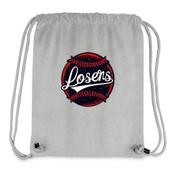 Team for losers - Stanley/Stella Recycled Gym Bag - heather grey - Front
