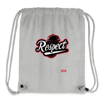 Parody Baseball Team: Respect - Stanley/Stella Recycled Gym Bag - heather grey - Front
