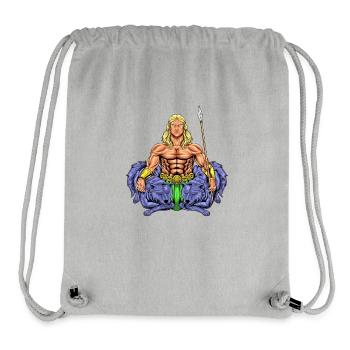 Gott der keltischen Mythologie - Nodens - Stanley/Stella recycelter Gym Bag - Grau meliert - Vorne