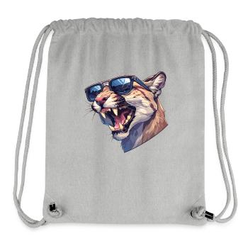 Cougar Mountain Lion Mountain Lion - Sac à cordon recyclé Stanley/Stella - gris chiné - Devant