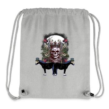Mystical Halloween Ghost Ghosts Horse King - Stanley/Stella Recycled Gym Bag - heather grey - Front