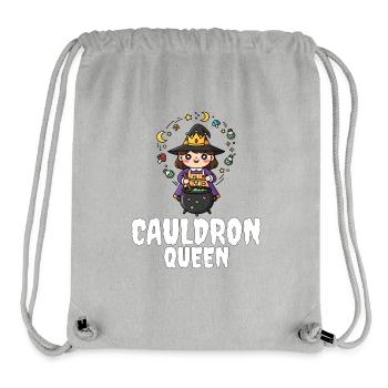 CAULDRON_QUEEN - Stanley/Stella Recycled Gym Bag - heather grey - Front