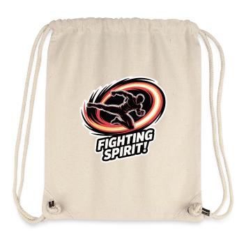 Fighting Spirit Burst - Stanley/Stella Recycled Gym Bag - natural - Front