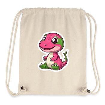 Dinosaure - Sac à cordon recyclé Stanley/Stella - blanc naturel - Devant