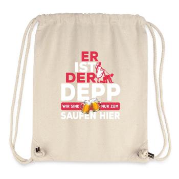 He's the idiot - JGA Team Bräutigam - Stanley/Stella Recycled Gym Bag - natural - Front