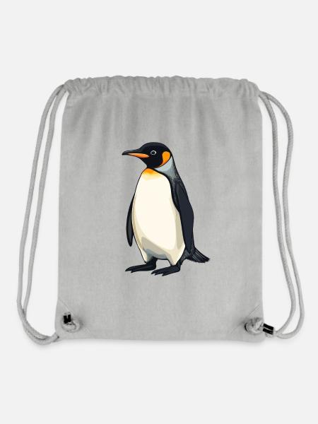 Pinguine Pinguin - Stanley/Stella recycelter Gym Bag - Grau meliert