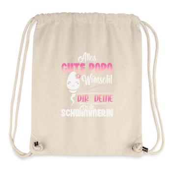Alles Gute Papa wünscht dir dein bester Schwimmer - Stanley/Stella recycelter Gym Bag - Naturweiß - Vorne
