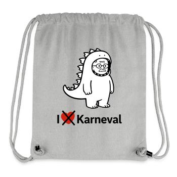 Carnival grouches - Stanley/Stella Recycled Gym Bag - heather grey - Front