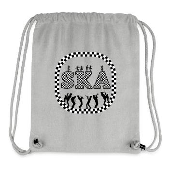 Ich werde ein T-Shirt anziehen - Stanley/Stella recycelter Gym Bag - Grau meliert - Vorne
