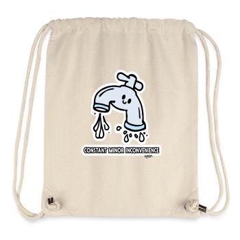 Robinet d’inconvénient mineur constant - Sac à cordon recyclé Stanley/Stella - blanc naturel - Devant