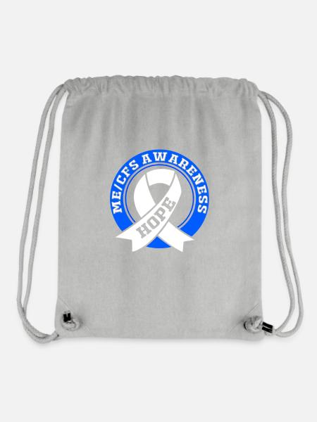 ME CFS - Stanley/Stella recycelter Gym Bag - Grau meliert