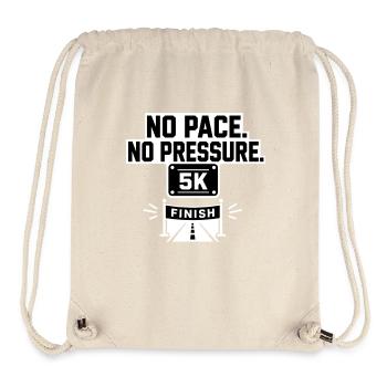 No Pace 5K - Stanley/Stella Recycled Gym Bag - natural - Front