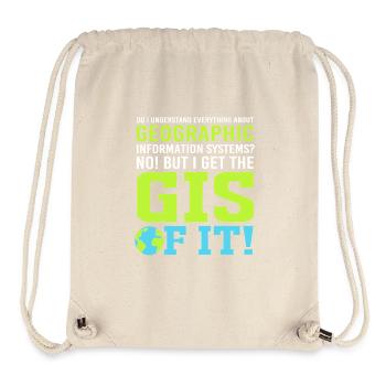 GIS Cartographer Geography Cartography - Stanley/Stella Recycled Gym Bag - natural - Front