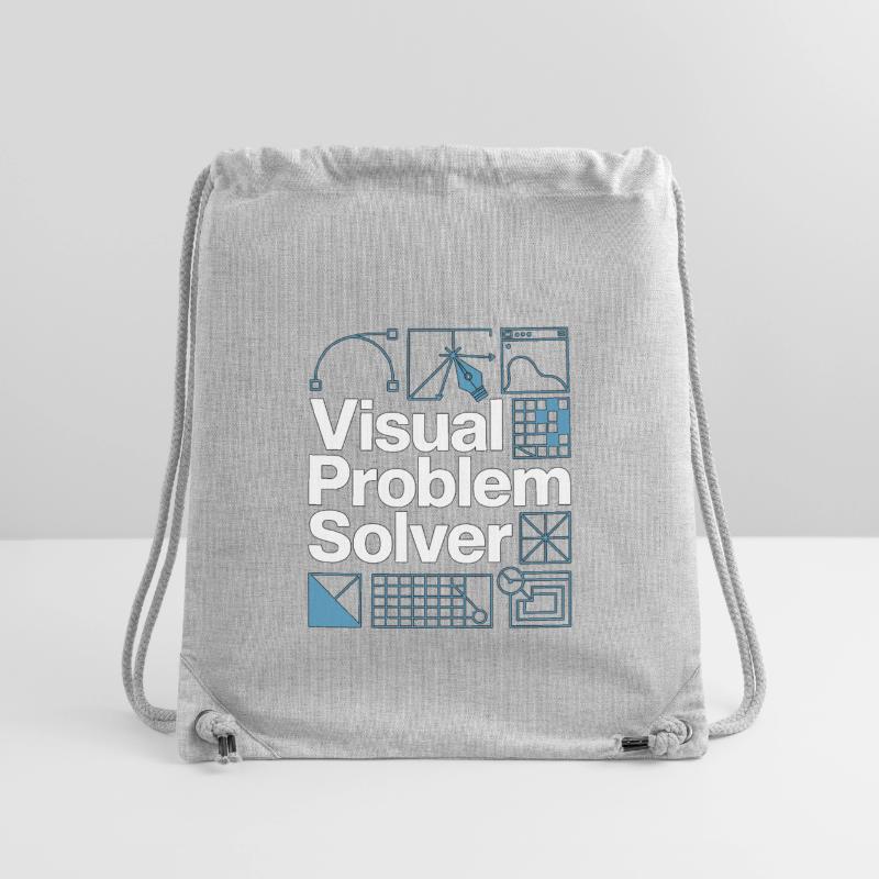 Graphic Designer Visual Problem Creative Designer Stanley/Stella recycelter Gym Bag