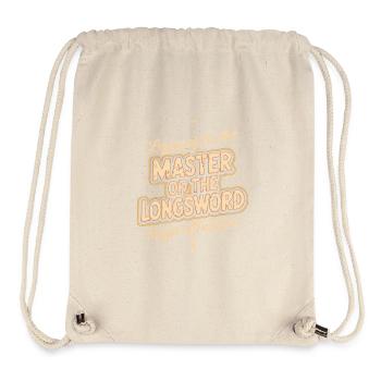 Meister des Langschwerts: Legende der Kunst - Stanley/Stella recycelter Gym Bag - Naturweiß - Vorne