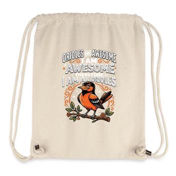 Oriole Pride I'm an Oriole - Stanley/Stella Recycled Gym Bag - natural - Front