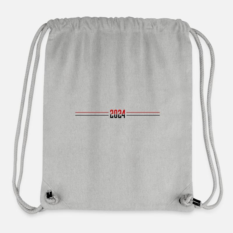 2024 Year Line - Stanley/Stella Recycled Gym Bag - heather grey