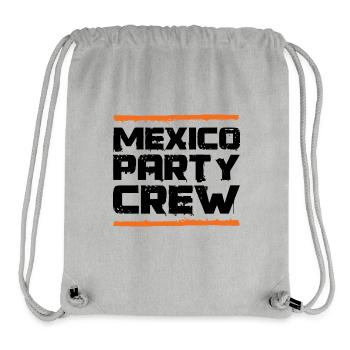 Mexico Party Crew - Stanley/Stella Recycled Gym Bag - heather grey - Front