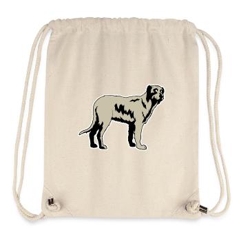 Awesome Irish Wolfhound - Stanley/Stella Recycled Gym Bag - natural - Front