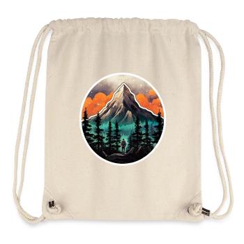 Reisende #tshirt - Stanley/Stella recycelter Gym Bag - Naturweiß - Vorne