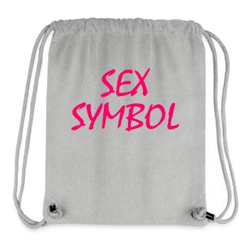 Sex symbol - Sac à cordon recyclé Stanley/Stella - gris chiné - Devant