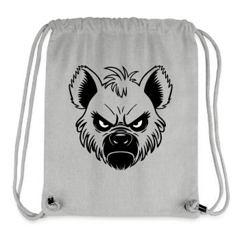 Hyena - Stanley/Stella Recycled Gym Bag - heather grey - Front