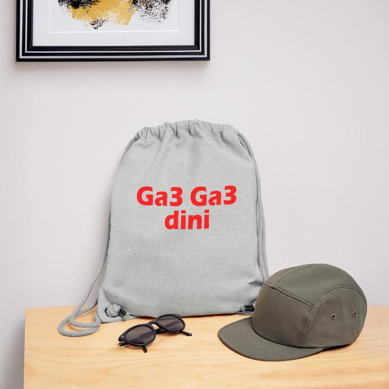 Ga3 ga3 dini Sac à cordon recyclé Stanley/Stella