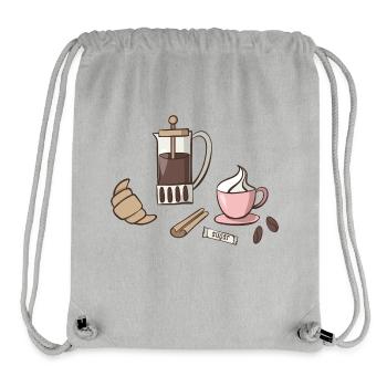 breakfast - Stanley/Stella Recycled Gym Bag - heather grey - Front