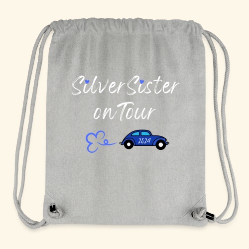 Silversister on Tour2024 white - Stanley/Stella GYM BAG