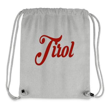 Tirol - Stanley/Stella recycelter Gym Bag - Grau meliert - Vorne