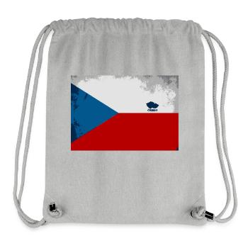 Czech Republic - Stanley/Stella Recycled Gym Bag - heather grey - Front