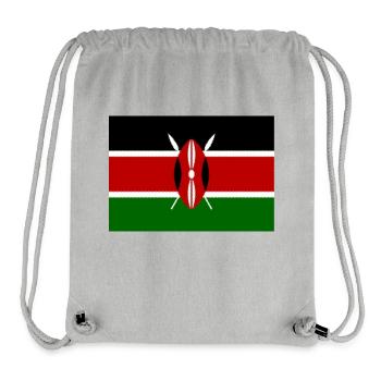 Kenya - Stanley/Stella Recycled Gym Bag - heather grey - Front
