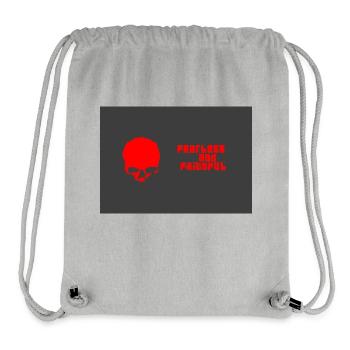 Fearless and Faithfull - Stanley/Stella recycelter Gym Bag - Grau meliert - Vorne
