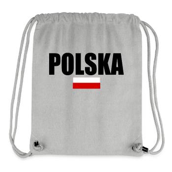 Polska - Stanley/Stella Recycled Gym Bag - heather grey - Front