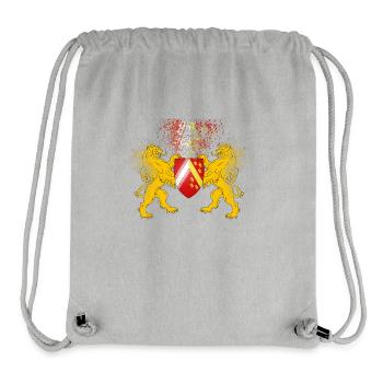 T-shirt Alsace Lions Coat of arms Omega - Stanley/Stella Recycled Gym Bag - heather grey - Front