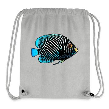 Exotischer Fisch - Stanley/Stella recycelter Gym Bag - Grau meliert - Vorne