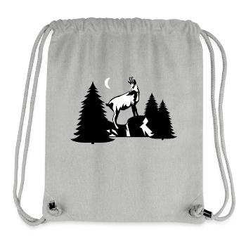 Chamois - Stanley/Stella Recycled Gym Bag - heather grey - Front