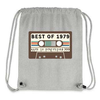 Best of 1979 - Sac à cordon recyclé Stanley/Stella - gris chiné - Devant