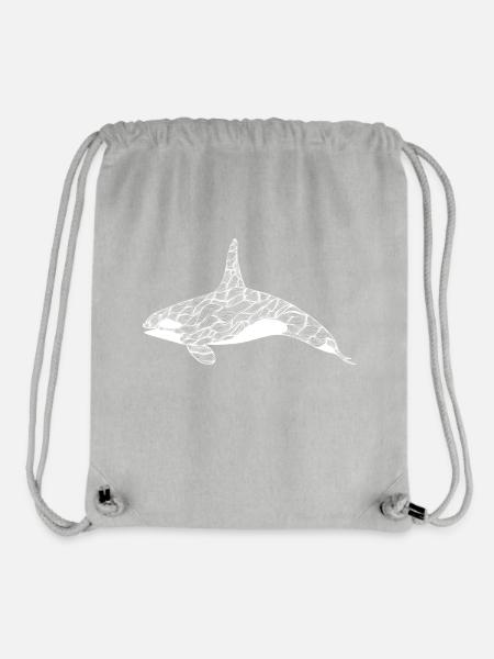 ornamentorca - Stanley/Stella recycelter Gym Bag - Grau meliert