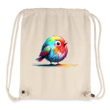 Birdie - Sac à cordon recyclé Stanley/Stella - blanc naturel - Devant