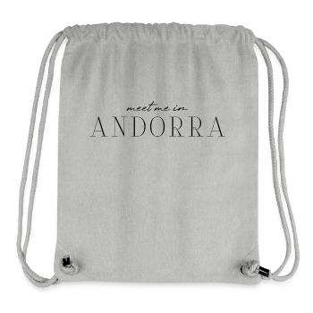 Andorra: Culture, Elegance - Stanley/Stella Recycled Gym Bag - heather grey - Front