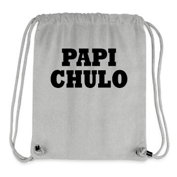 Papi chulo - Stanley/Stella Recycled Gym Bag - heather grey - Front