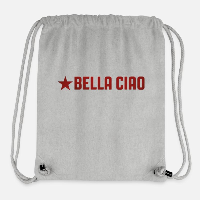 Partisanengesang - Stanley/Stella recycelter Gym Bag - Grau meliert