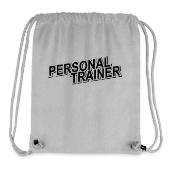 personal trainer - Stanley/Stella Recycled Gym Bag - heather grey - Front