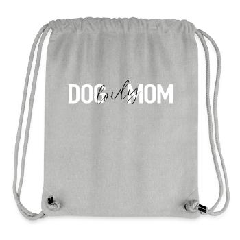 DOG LOVE COLLAR AND T-SHIRT - Stanley/Stella Recycled Gym Bag - heather grey - Front