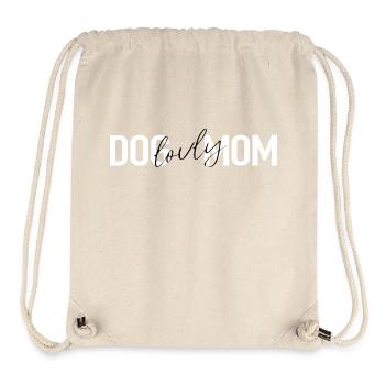 HUNDELIEBE HALSBAND UND T-SHIRT - Stanley/Stella recycelter Gym Bag - Naturweiß - Vorne