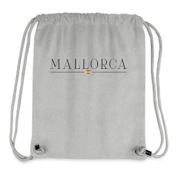 Mallorca Sonnenzauber T-Shirt - Stanley/Stella recycelter Gym Bag - Grau meliert - Vorne