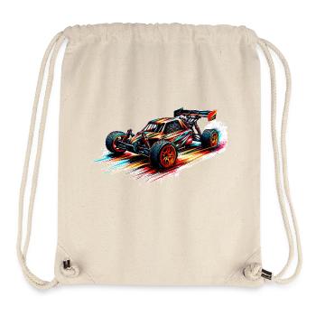 RC Buggy - Color Splash - Sac à cordon recyclé Stanley/Stella - blanc naturel - Devant