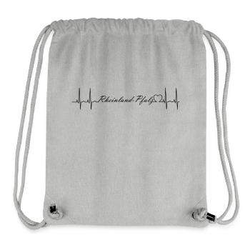 Rheinland-Pfalz - Stanley/Stella recycelter Gym Bag - Grau meliert - Vorne