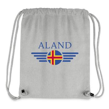 Ich liebe Åland, Eleganz Stil Design T-Shirt - Stanley/Stella recycelter Gym Bag - Grau meliert - Vorne